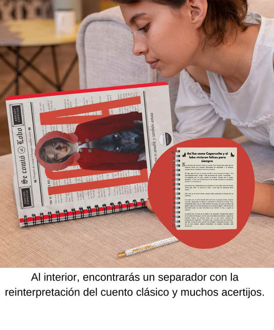Caperucita Loba - Cuaderno de diseño - Incluye Ebook (Manual sin instrucciones para poner límites)
