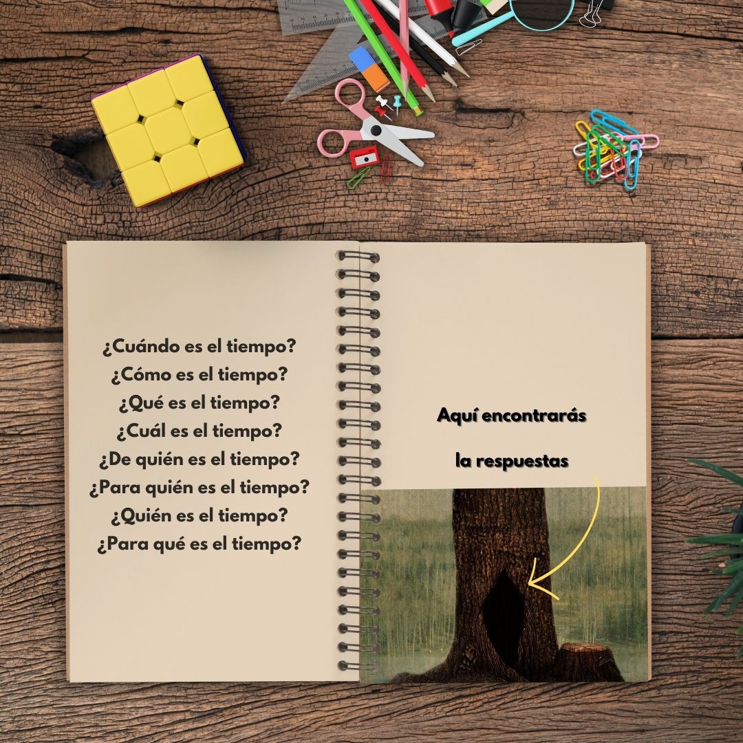 ¿Dónde es el tiempo? - Cuaderno de diseño