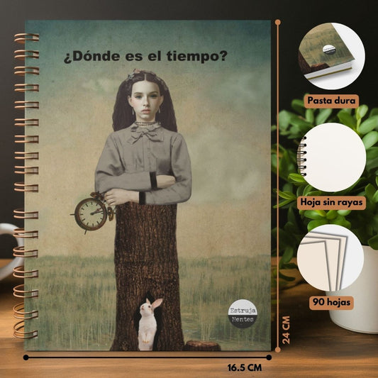 ¿Dónde es el tiempo? - Cuaderno de diseño