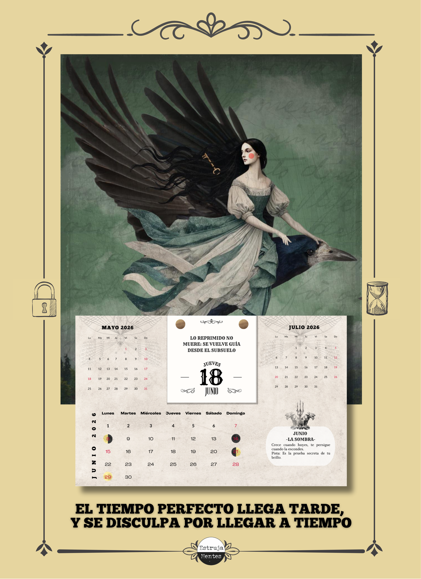 Calendario Estrujamentes 2026 - Envío incluido -